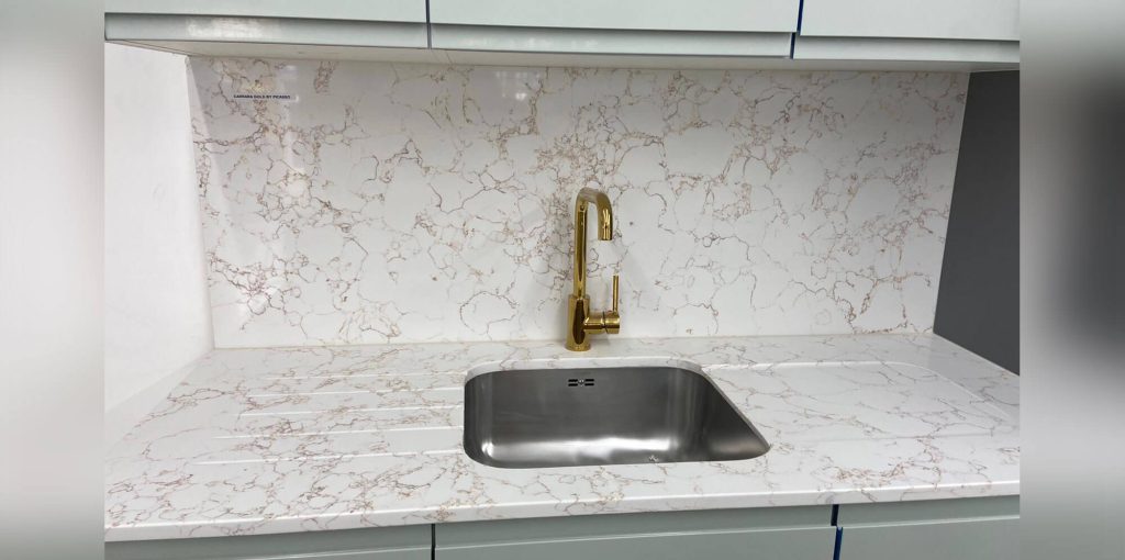 Carrara Gold worktop